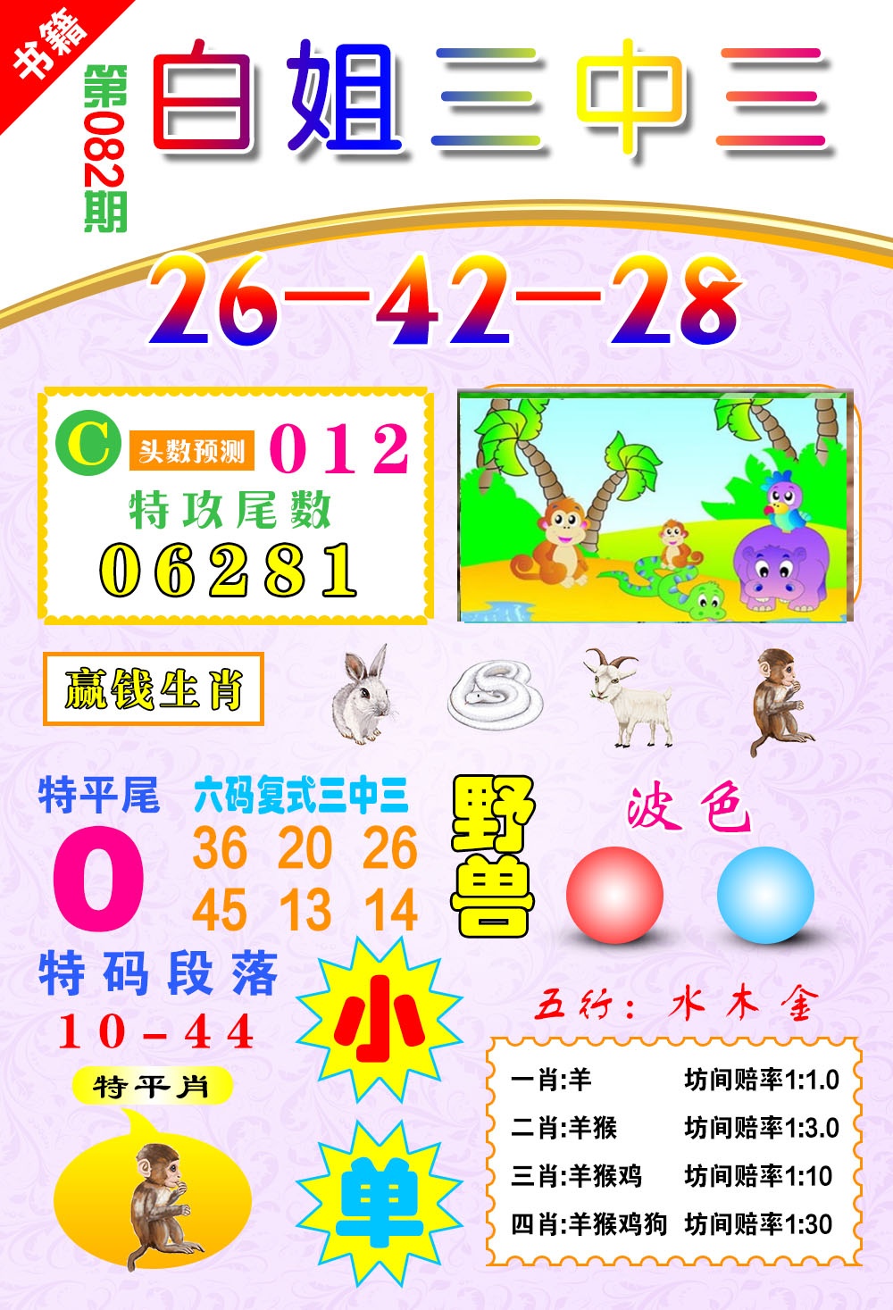 082期澳门白姐锦囊[图]